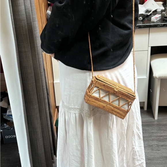 Urban outfitters straw bag. Perfect for summer or a boho look. - Picture 5 of 5